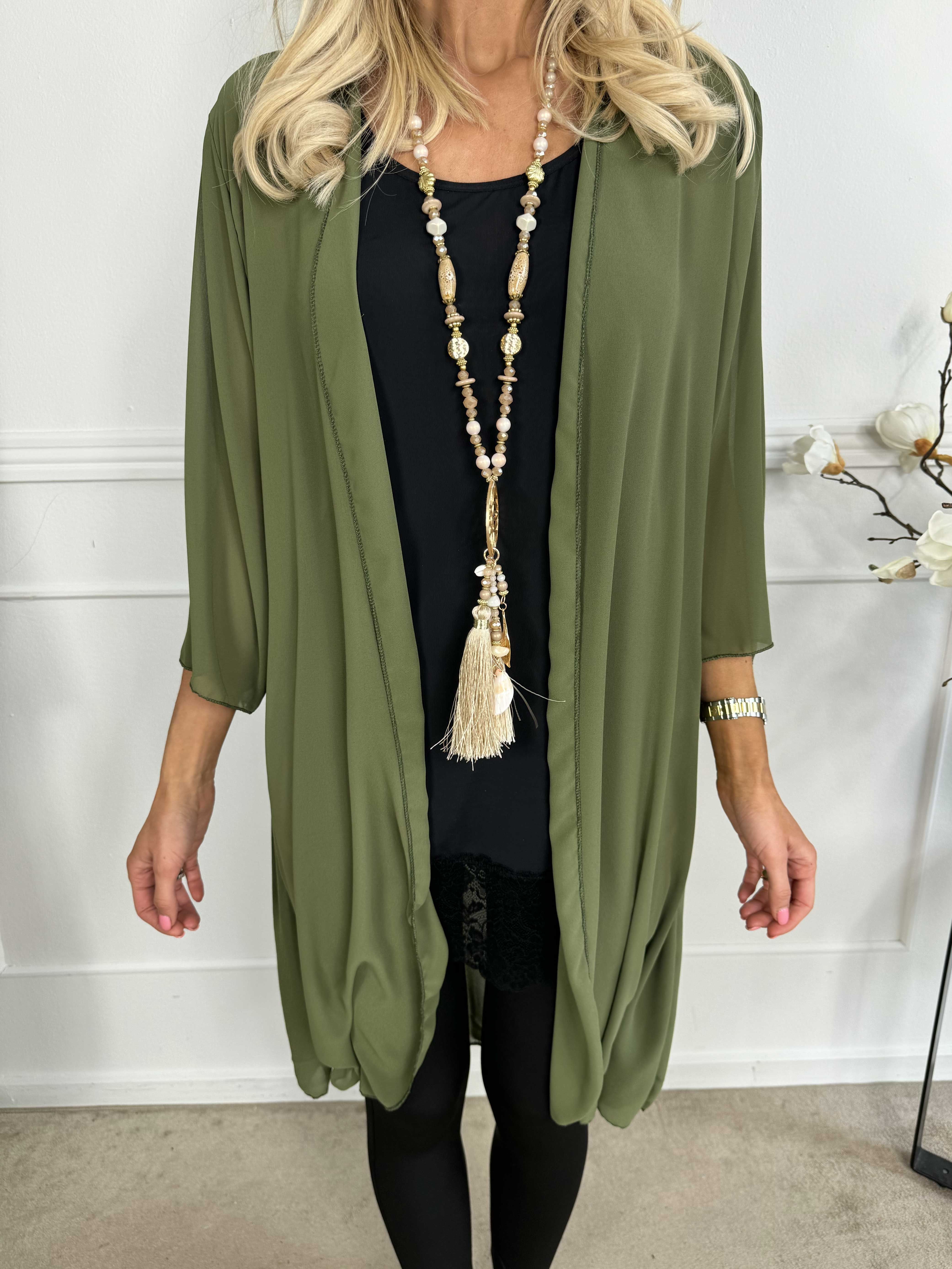 Christina - Let semitransparent cardigan